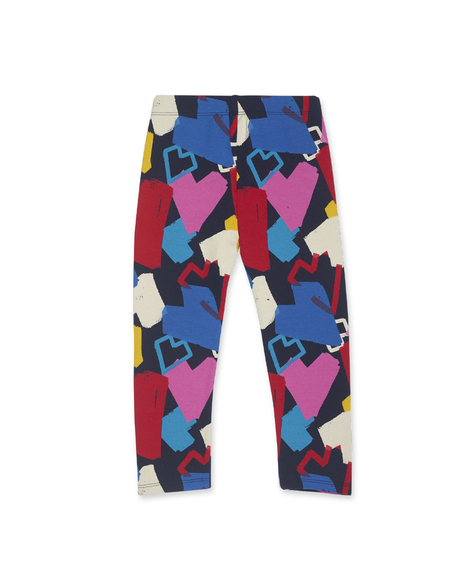 Legging felpa azul niña Road to Adventure