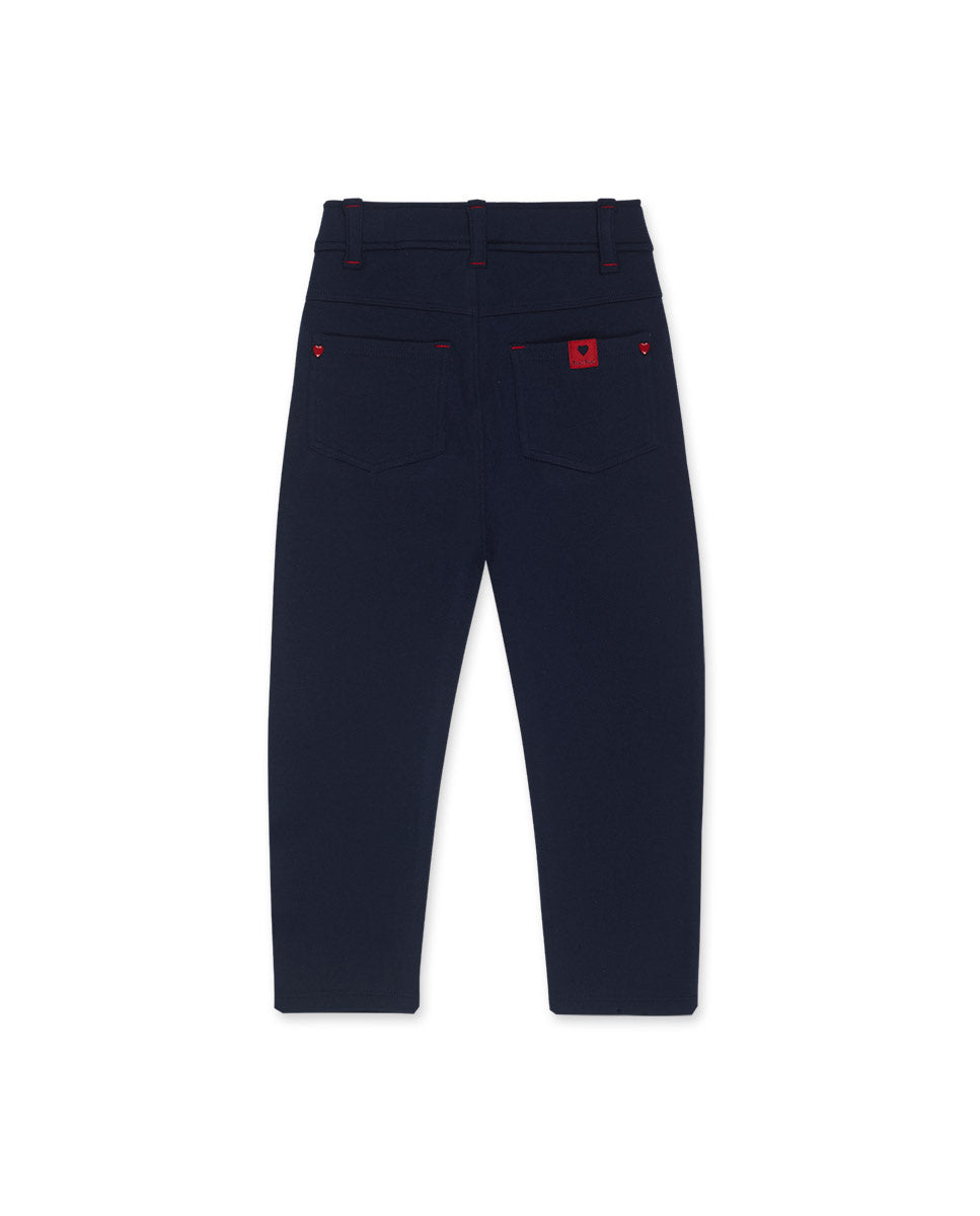 Legging punto azul de niña Road to Adventure