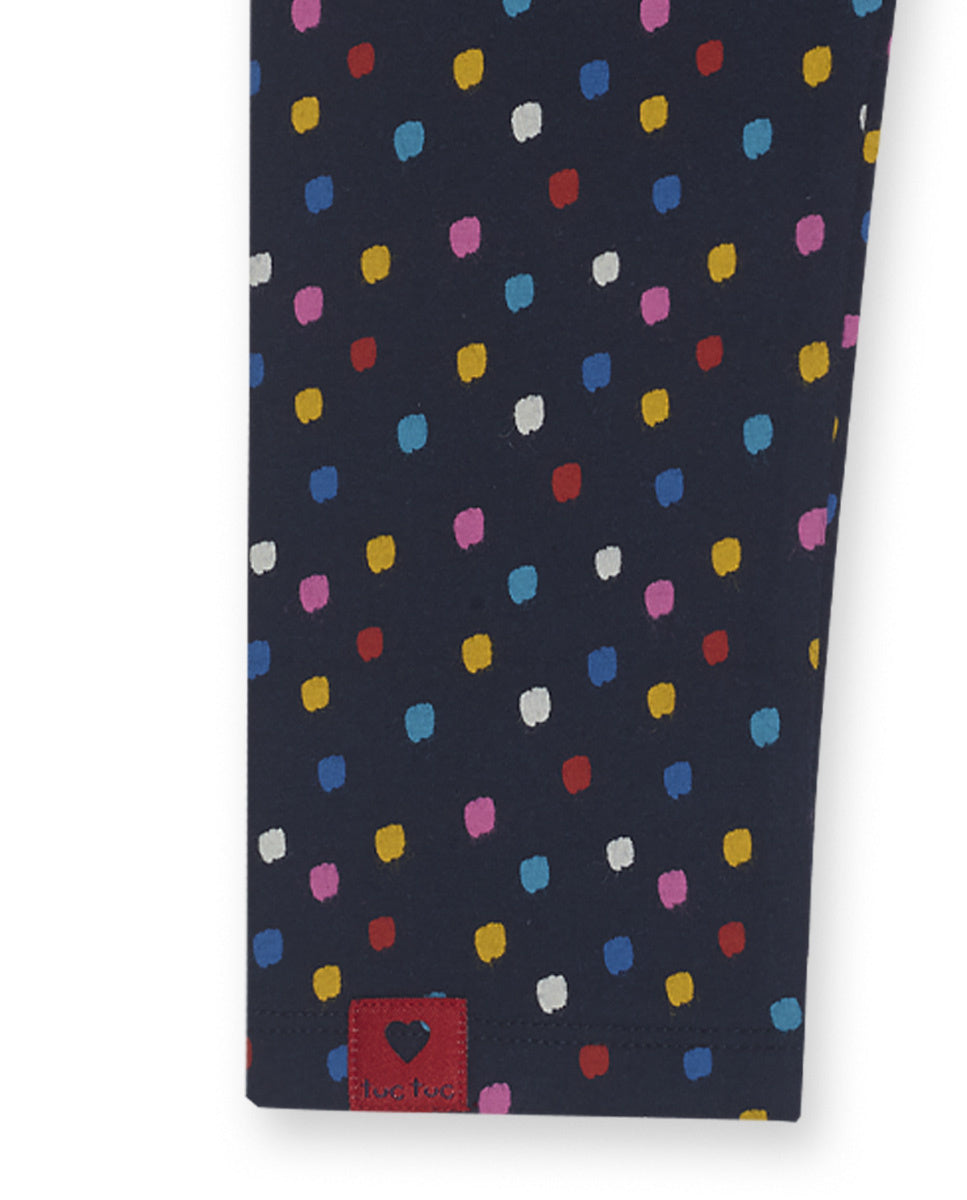 Legging punto azul niña colección Road to Adventure