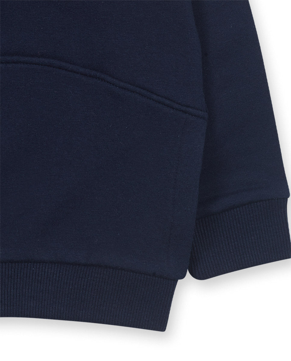 Chaqueta felpa azul de niña Road to Adventure