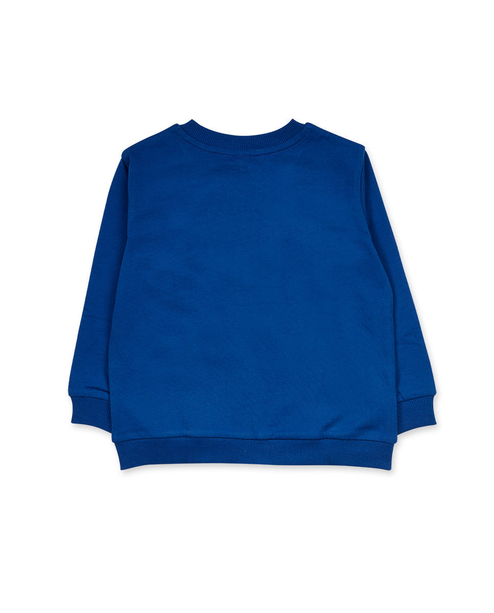 Chaqueta felpa azul niña Road to Adventure