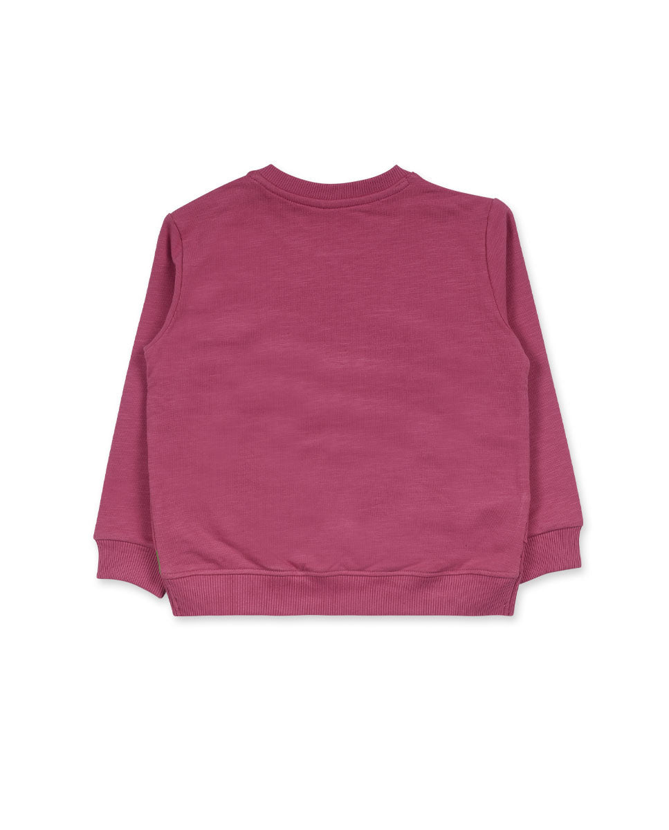 Sudadera felpa rosa niña My Troop