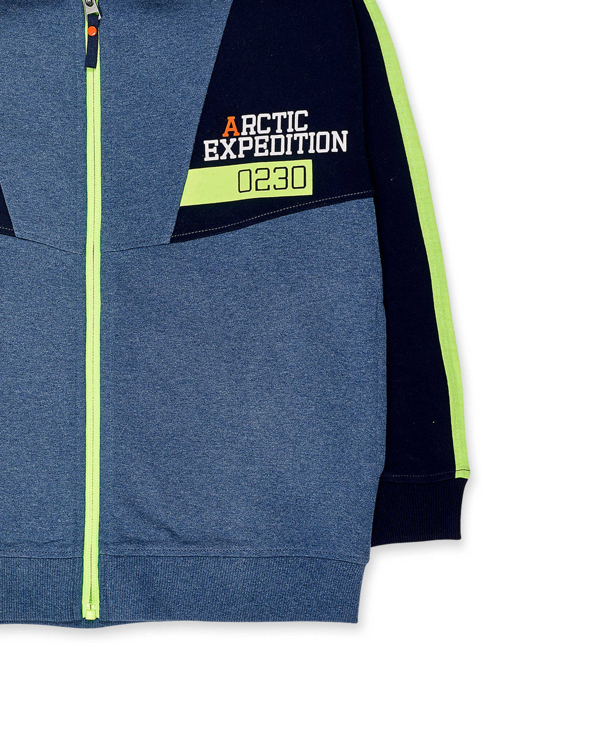 Chaqueta felpa azul niño Ocean Mistery