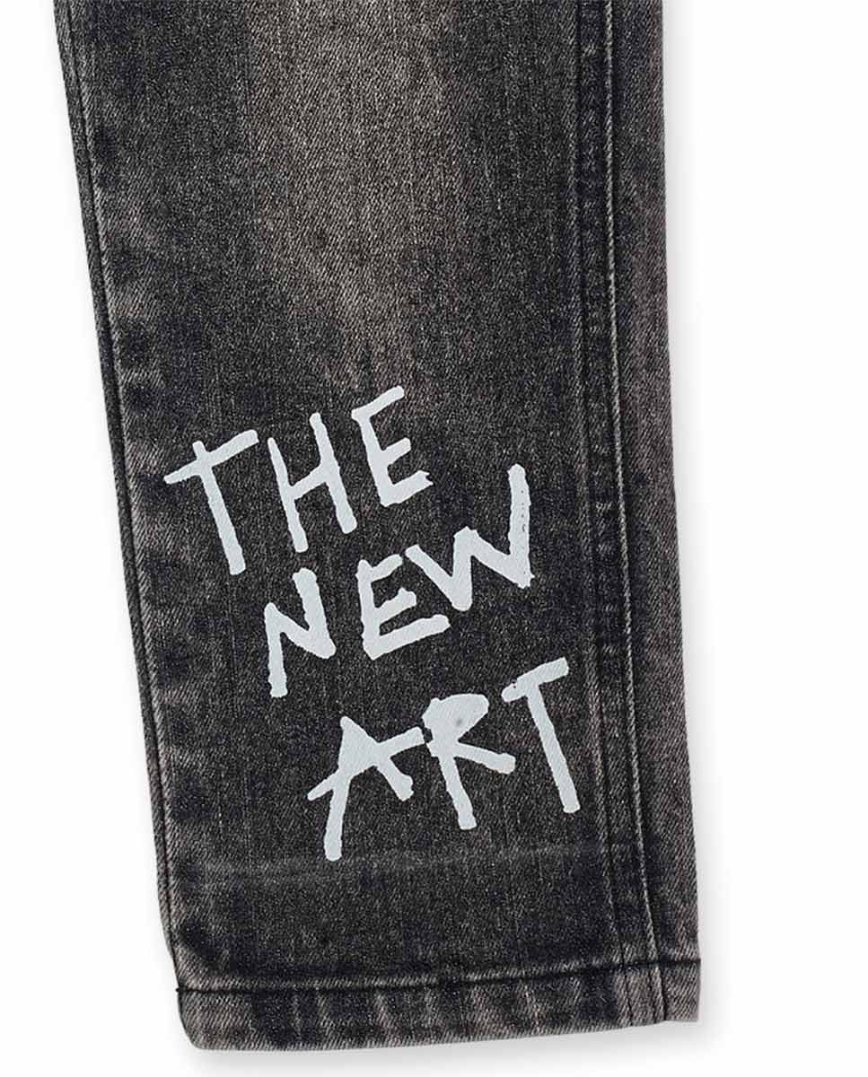 Pantalón denim gris niño The New Artists