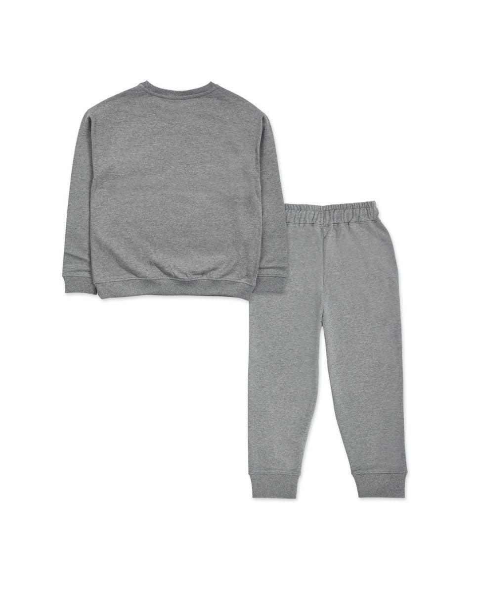 Conjunto felpa gris de niño The New Artists