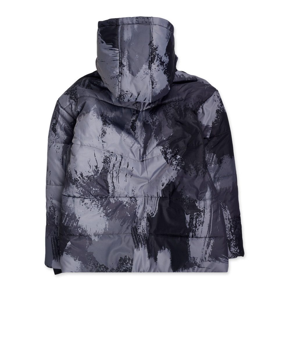 Parka acolchada gris niño The New Artists