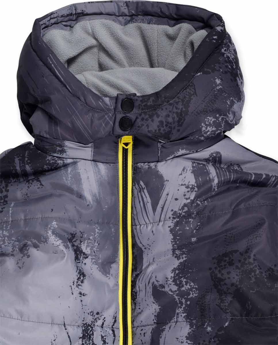Parka acolchada gris niño The New Artists