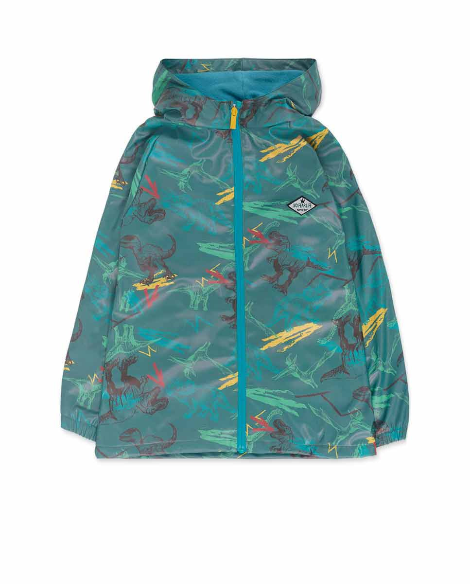 Gabardina verde niño New Era