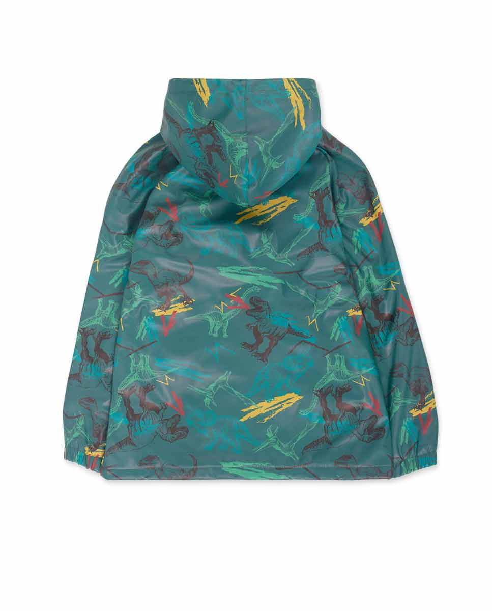 Gabardina verde niño New Era