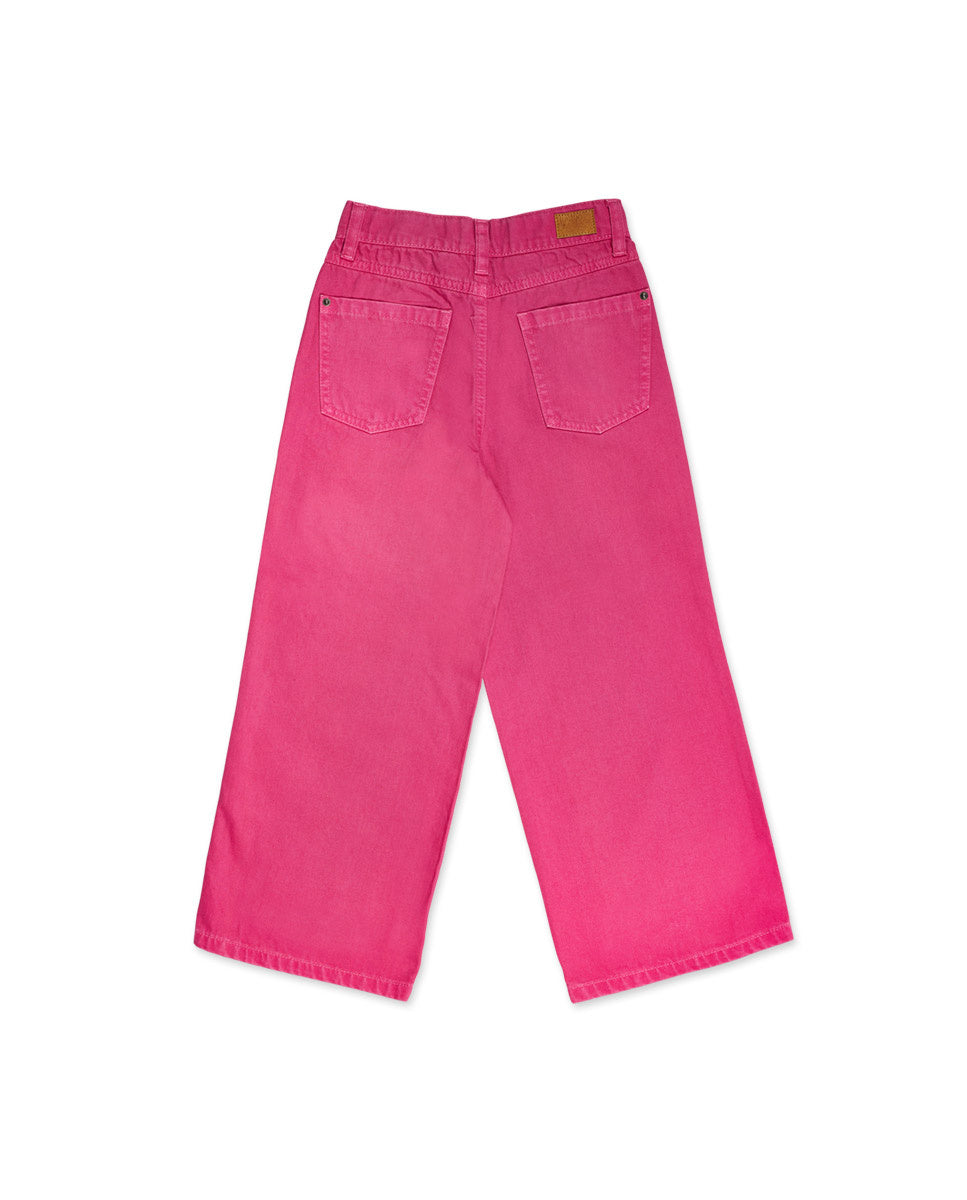 Pantalón sarga fucsia niña Fav Things