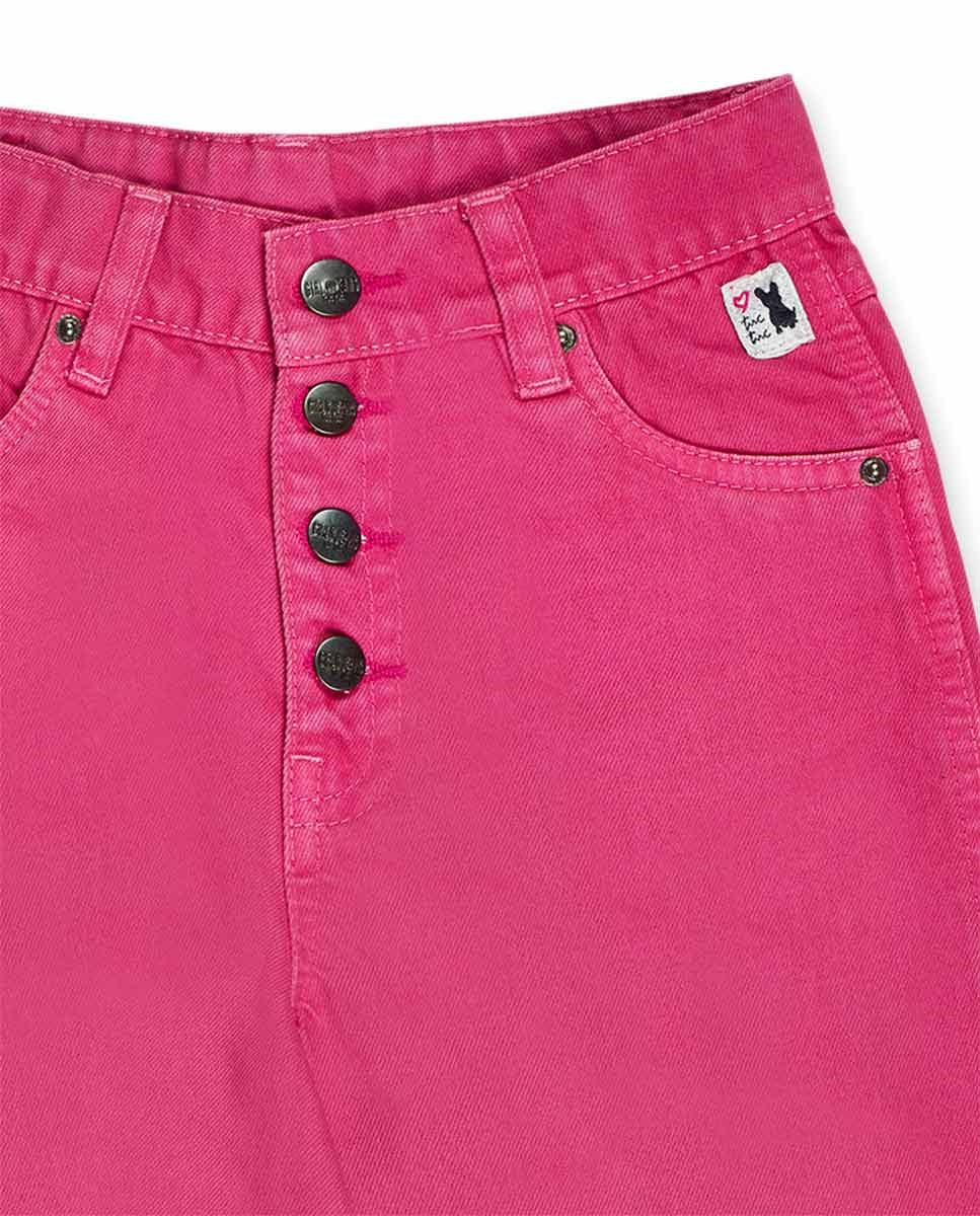 Pantalón sarga fucsia niña Fav Things