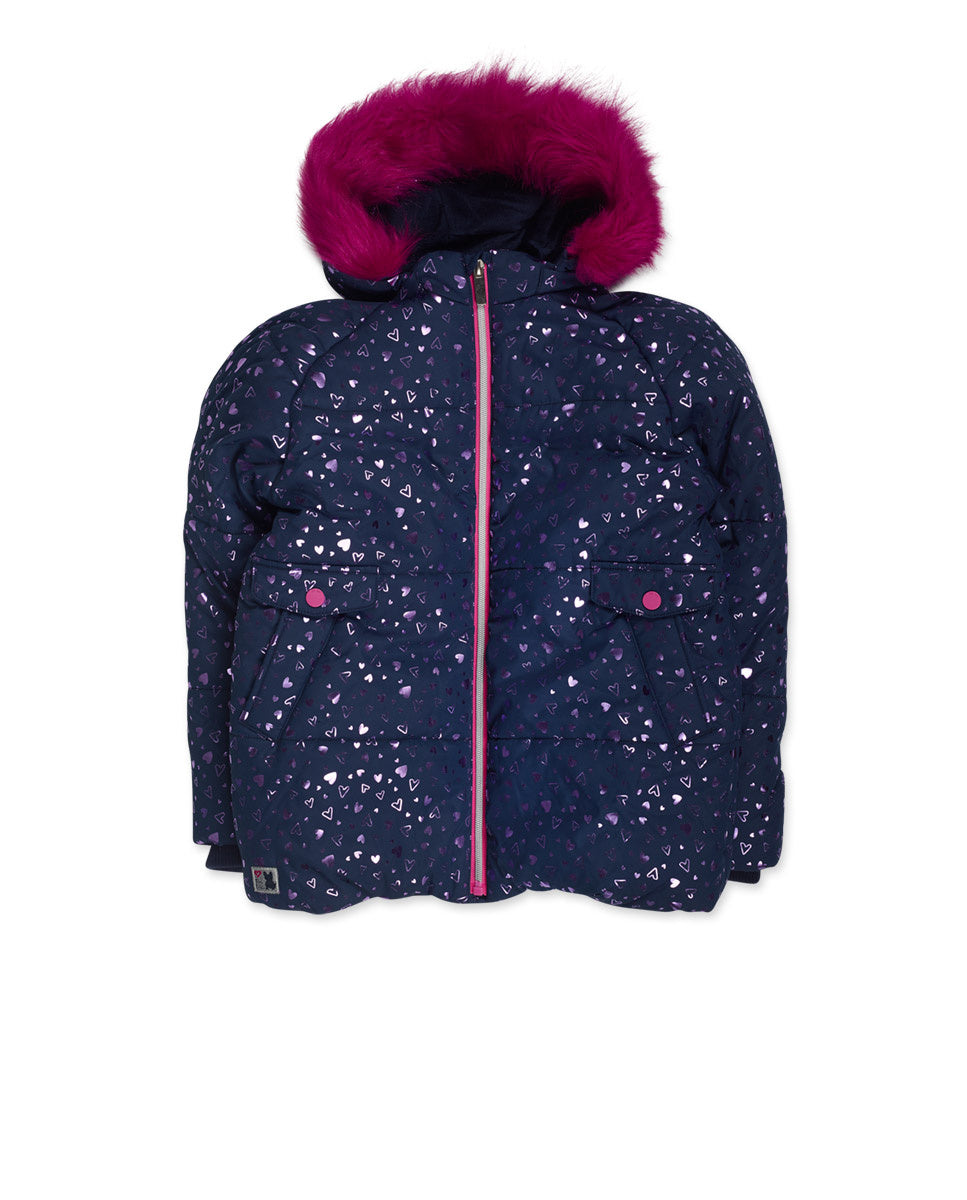 Parka acolchada azul niña Fav Things
