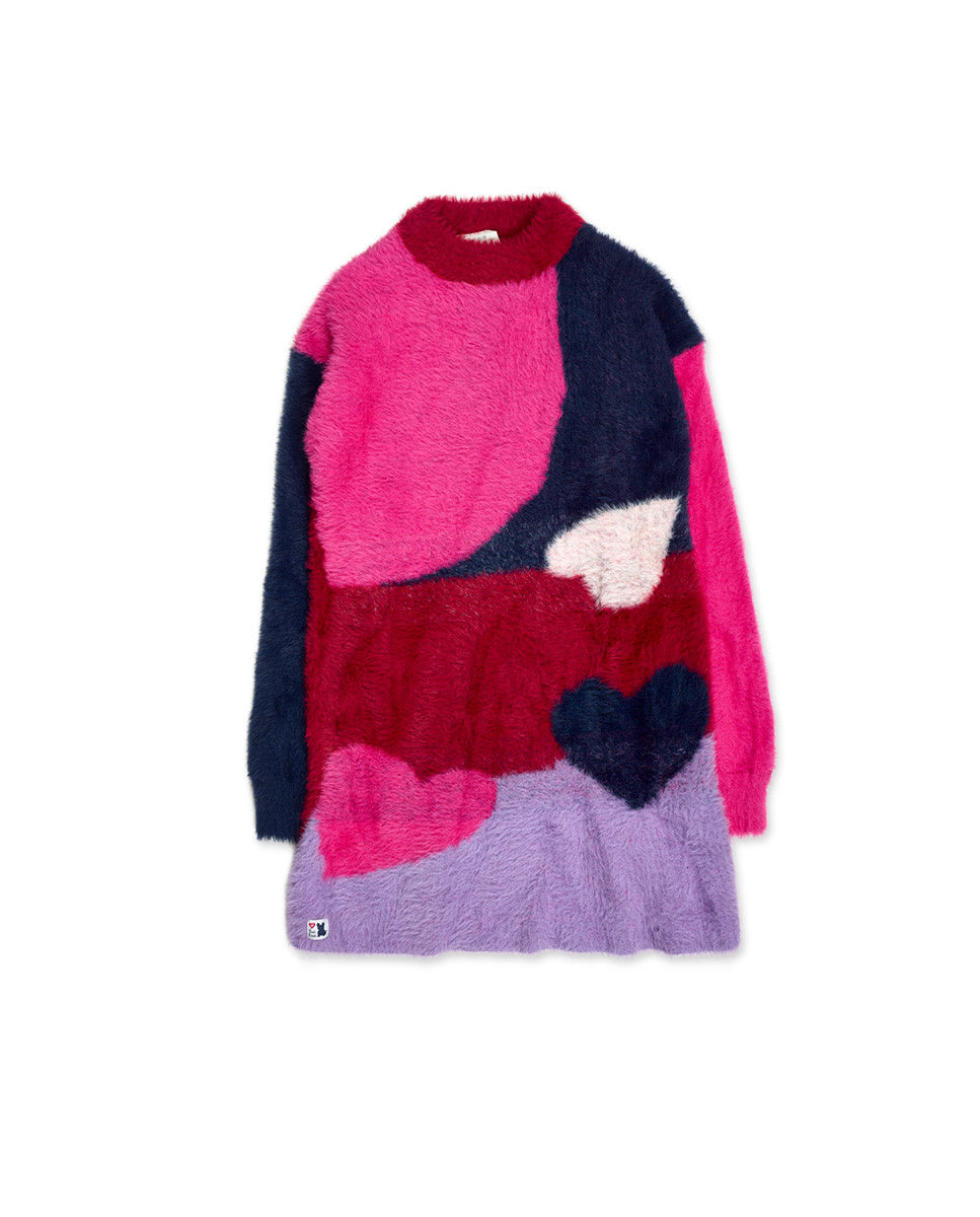 Vestido tricot estampado niña Fav Things