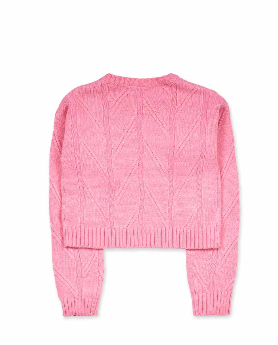 Jersey tricot rosa niña Natural Planet