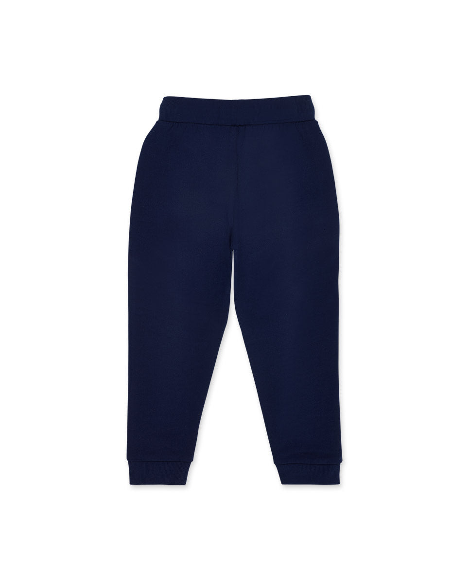 Pantalón felpa azul marino niño Nice Price