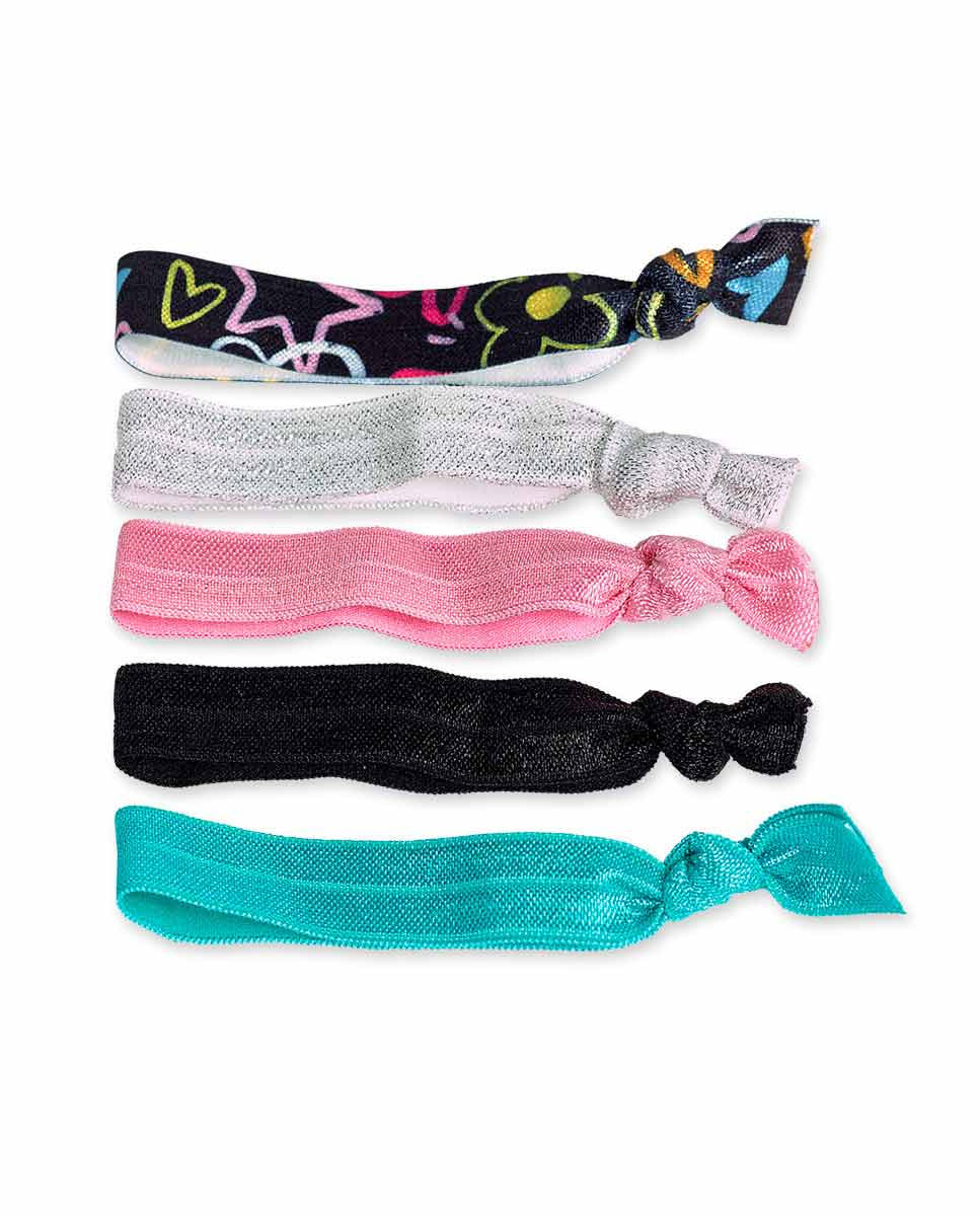 Pack cinco coleteros colores niña Big Hugs