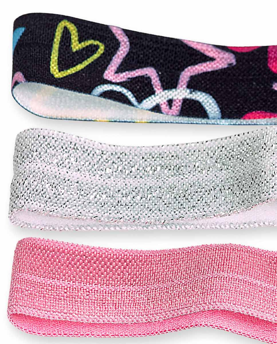 Pack cinco coleteros colores niña Big Hugs