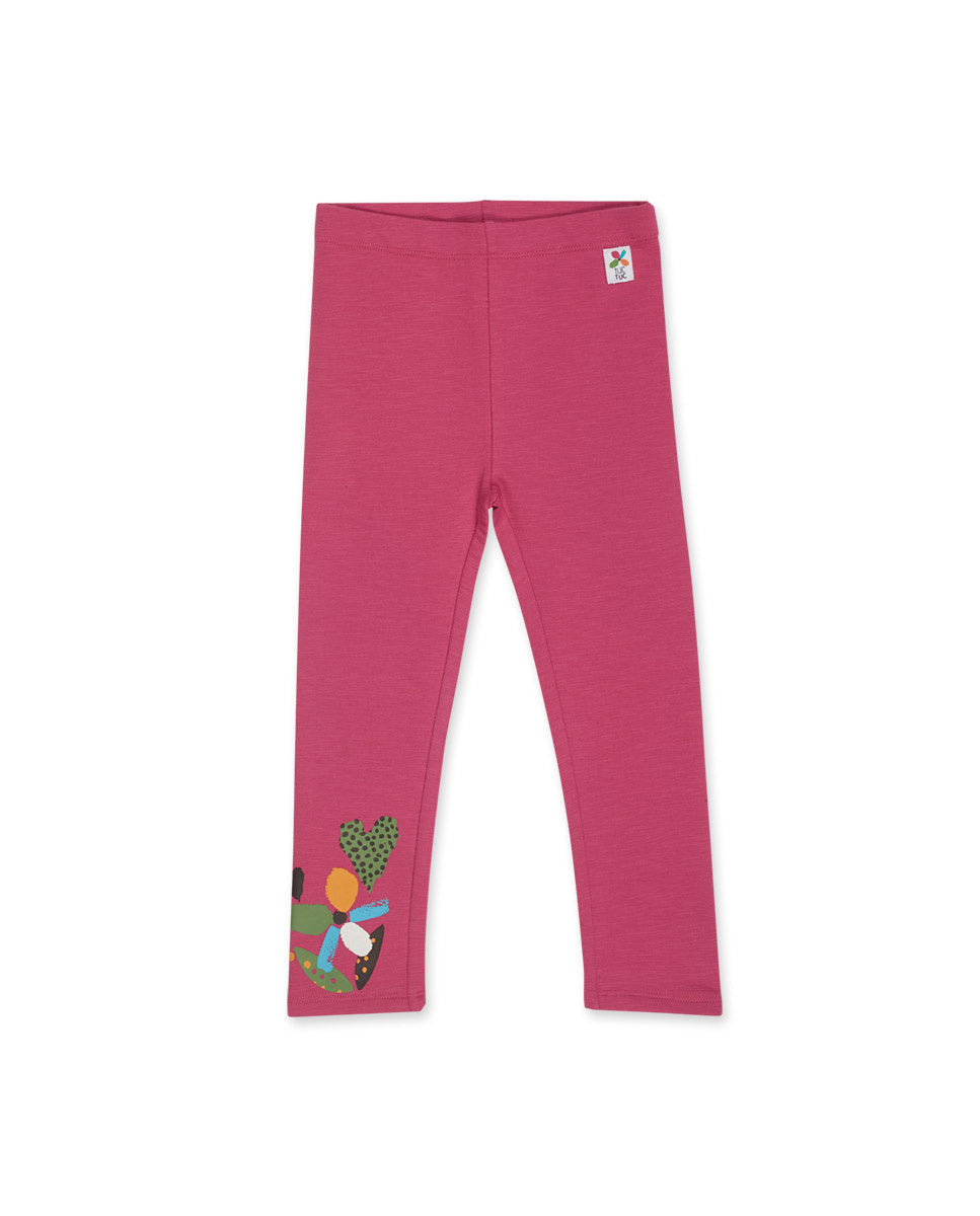 Legging felpa rosa de niña My Troop