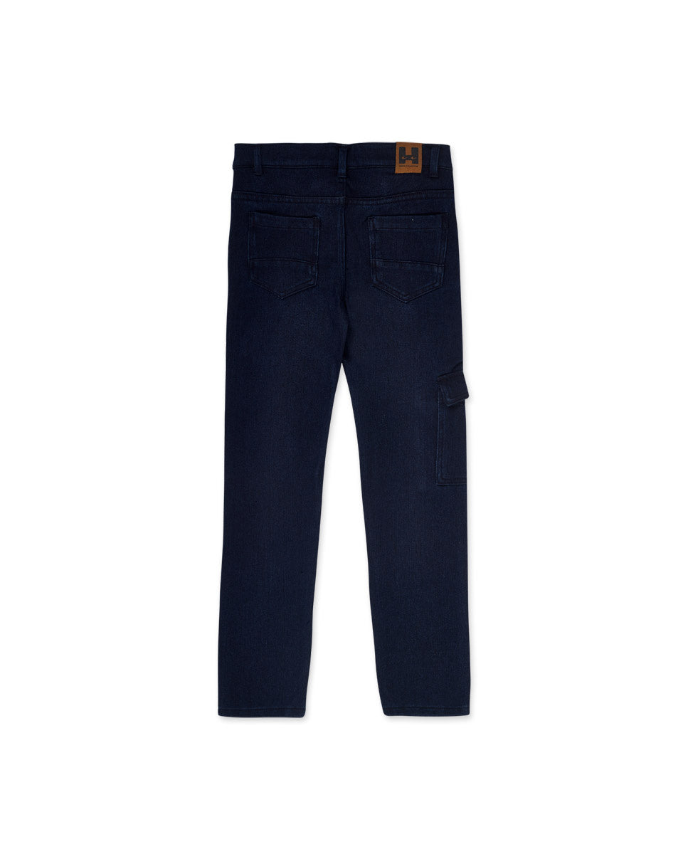 Pantalón punto azul de niño Another Challenge