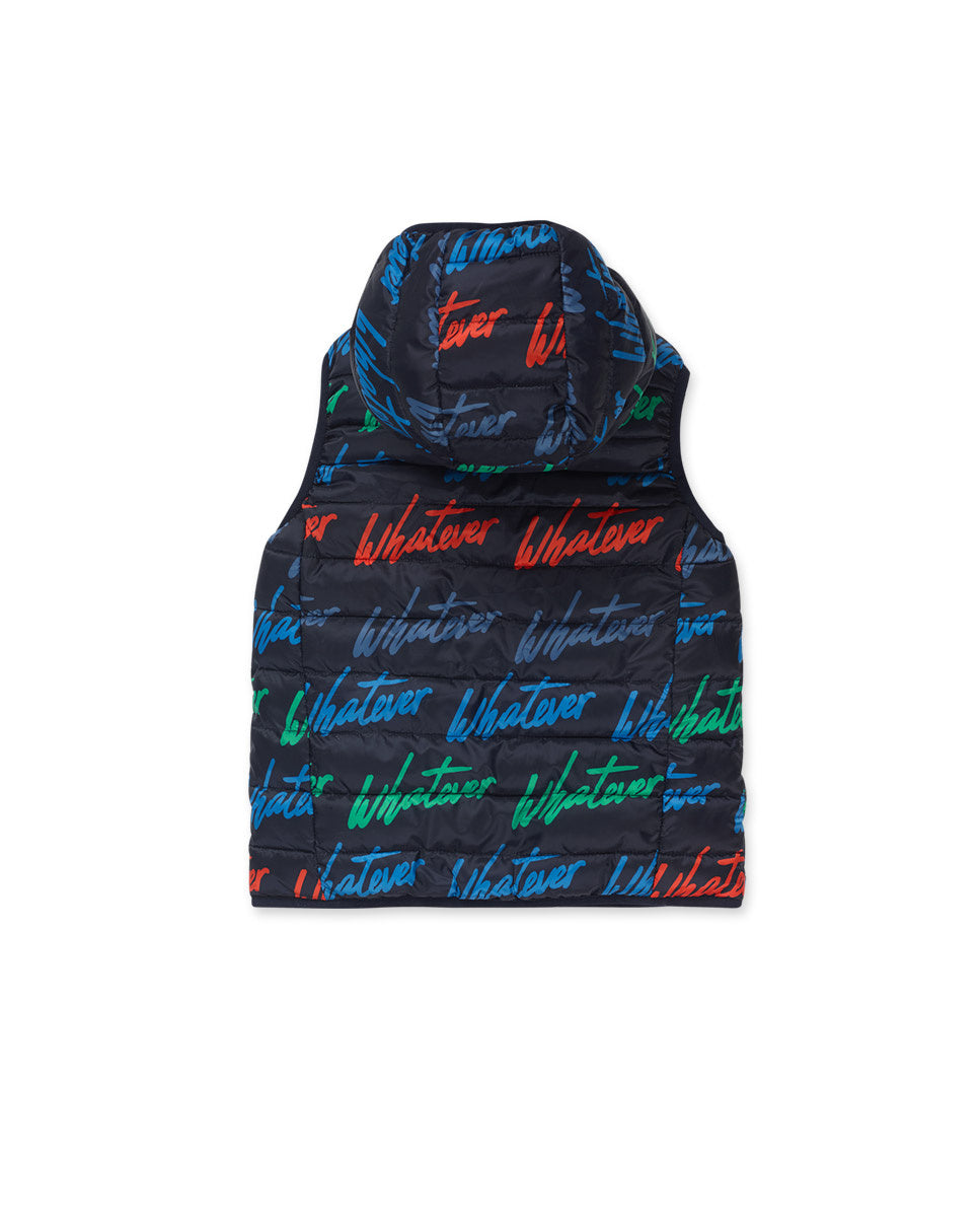 Chaleco plana azul niño Creative Minds