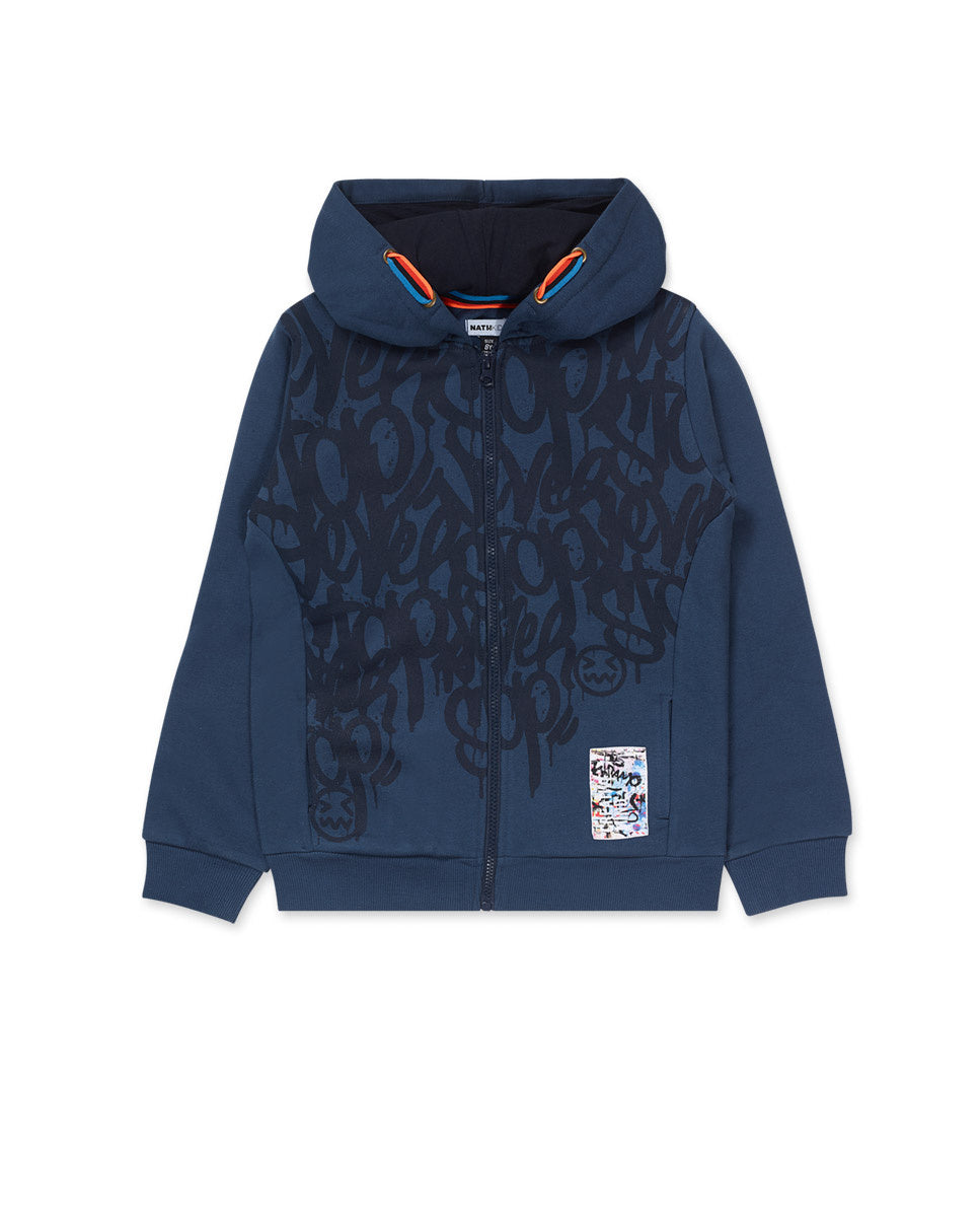 Chaqueta punto azul niño Creative Minds