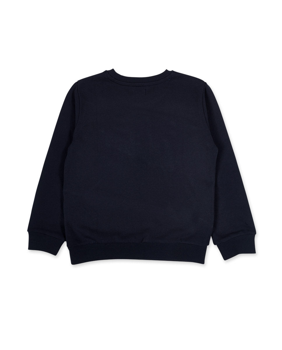 Jersey punto azul de niño Creative Minds