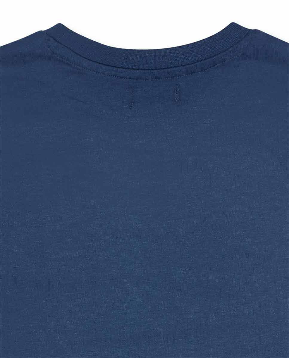 Camiseta punto azul niño Creative Minds