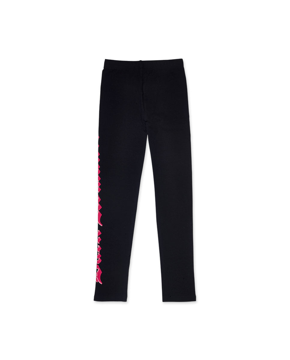 Legging punto negro niña Dark Romance