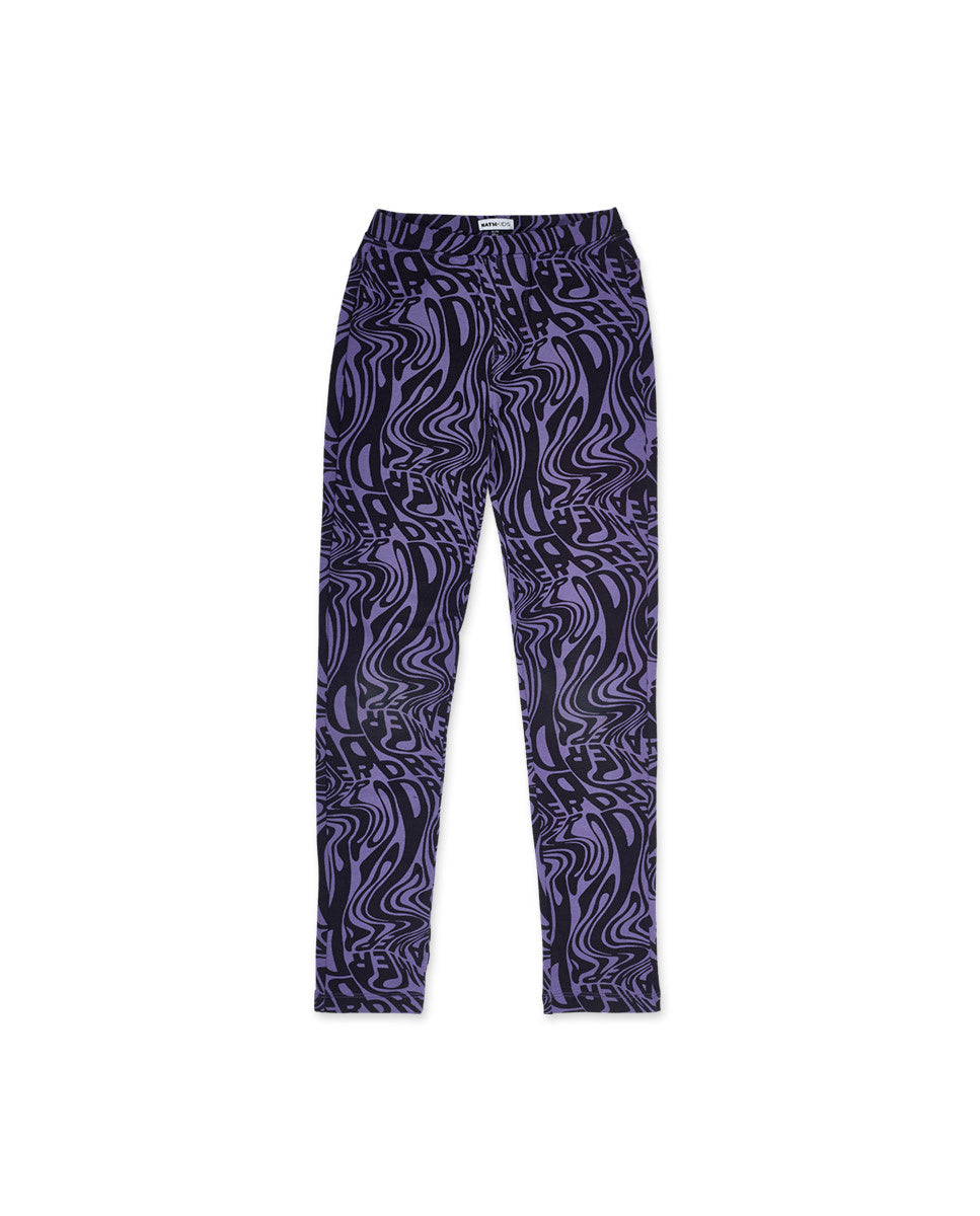 Legging punto lila niña Digital Dreamer