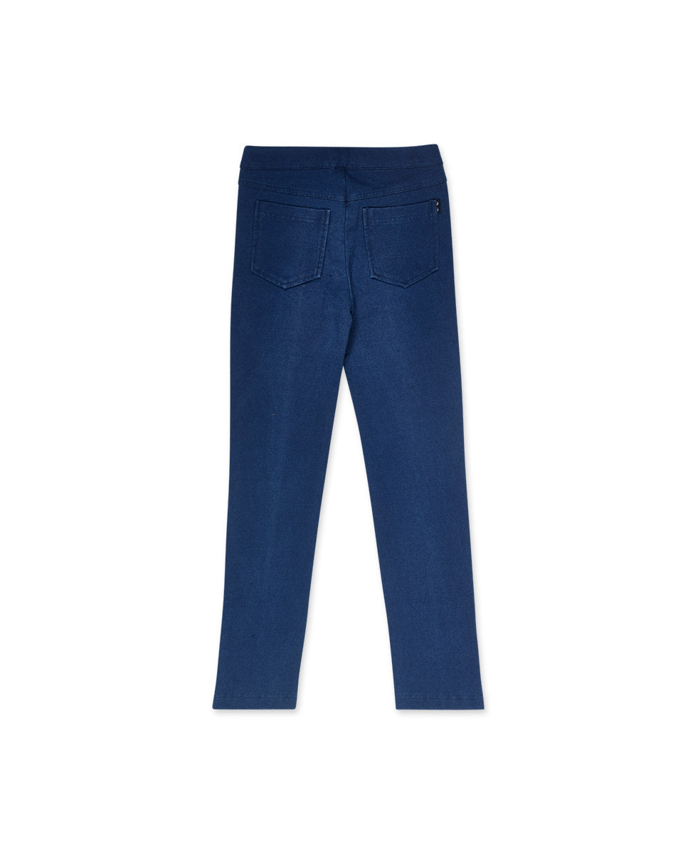 Legging punto azul niña Funky Mood