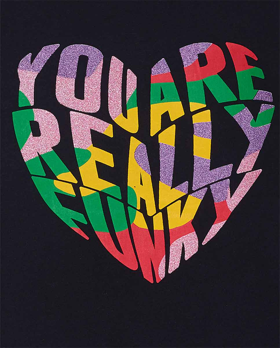 Camiseta punto azul niña Funky Mood