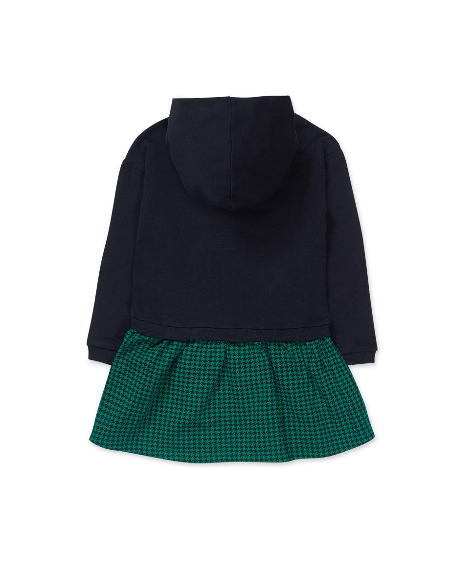 Vestido punto azul niña Love to Learn