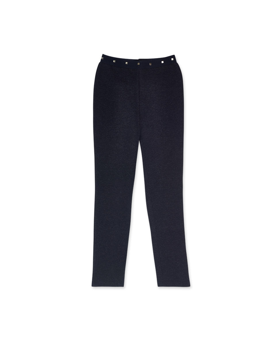 Legging punto azul niña Nocturne