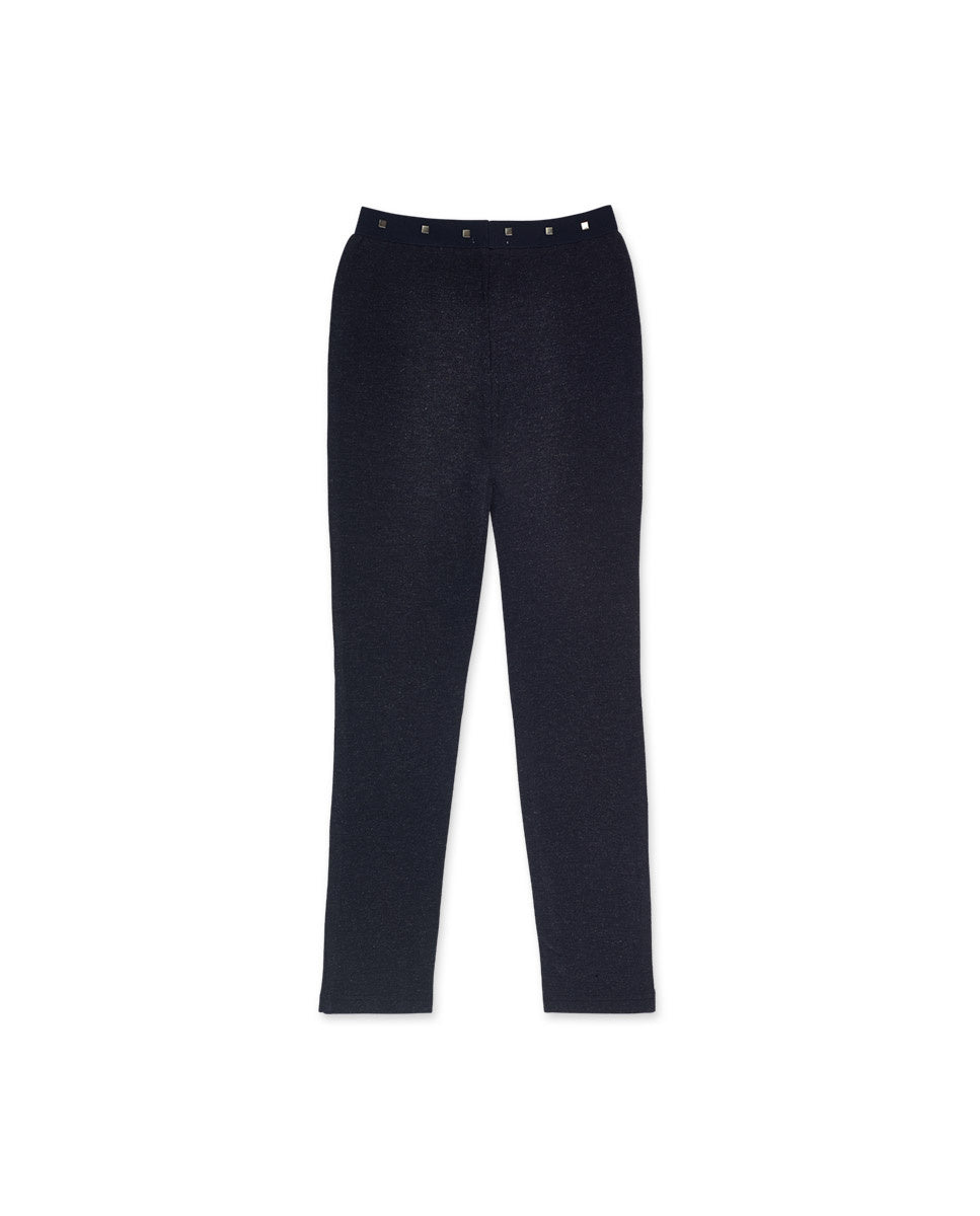 Legging punto azul niña Nocturne