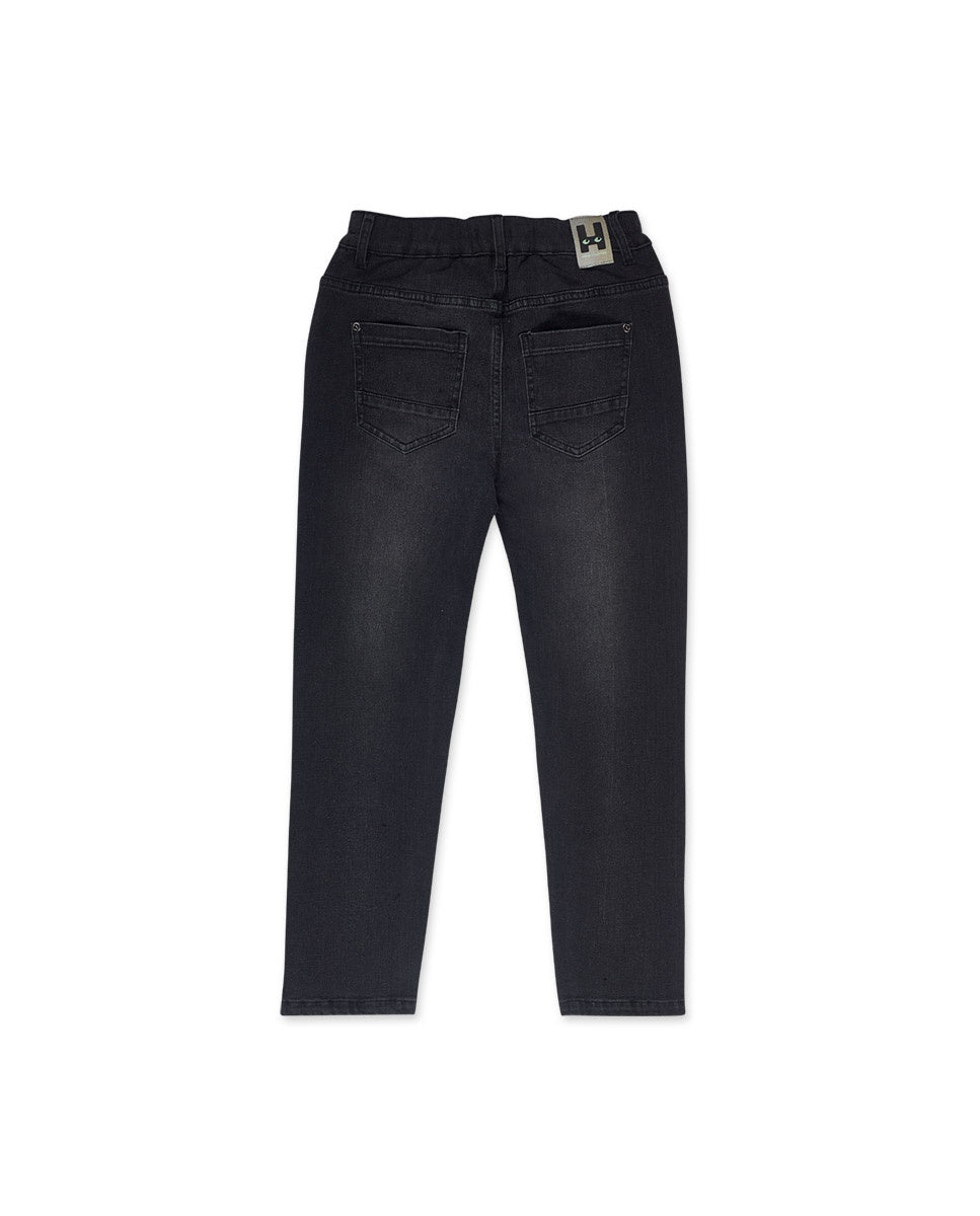 Pantalón plana negro niño SK8 Park