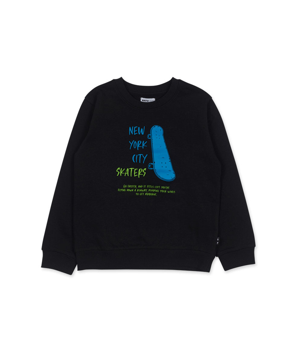 Sudadera punto negra niño SK8 Park