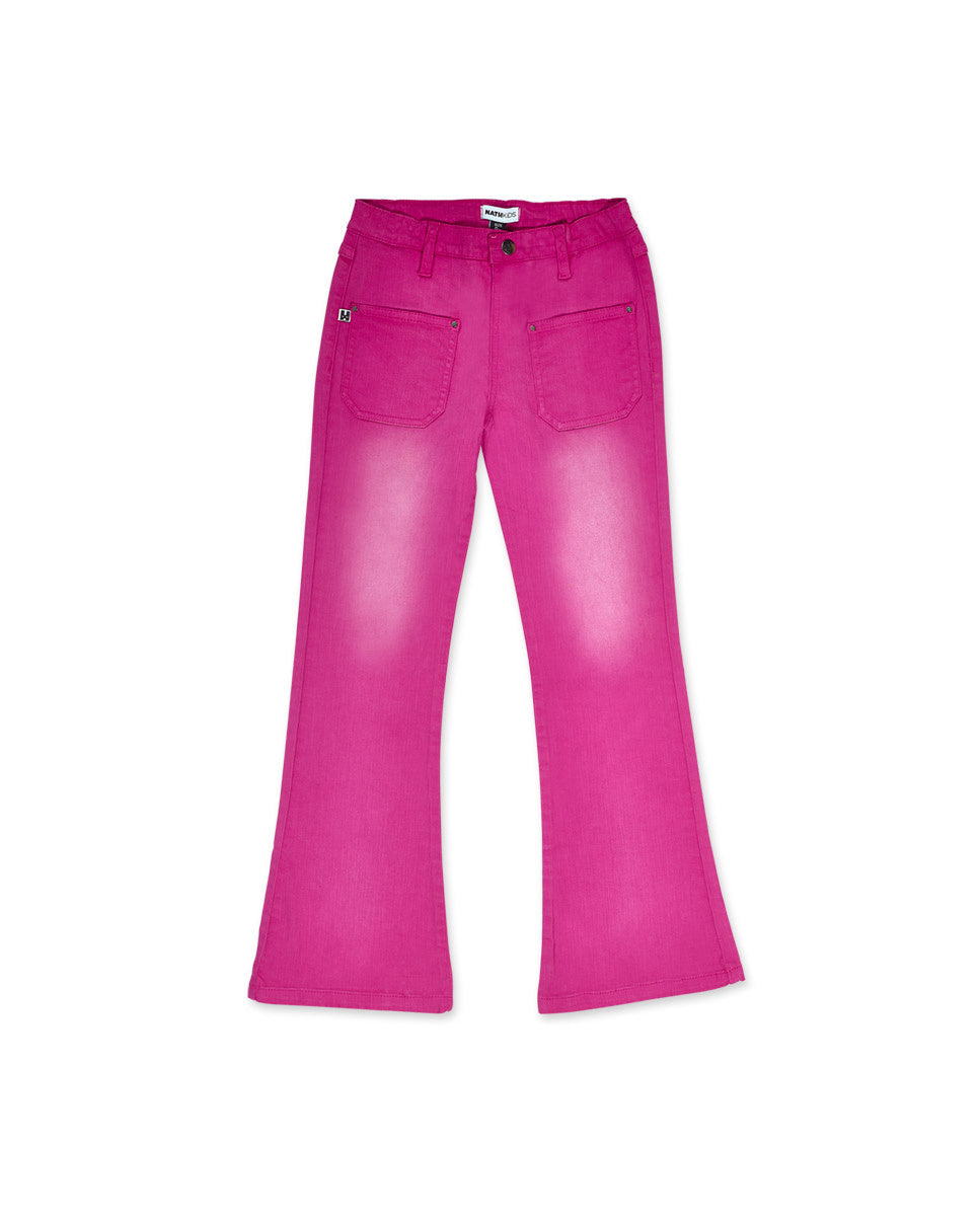 Pantalon plana rosa niña The Happy World