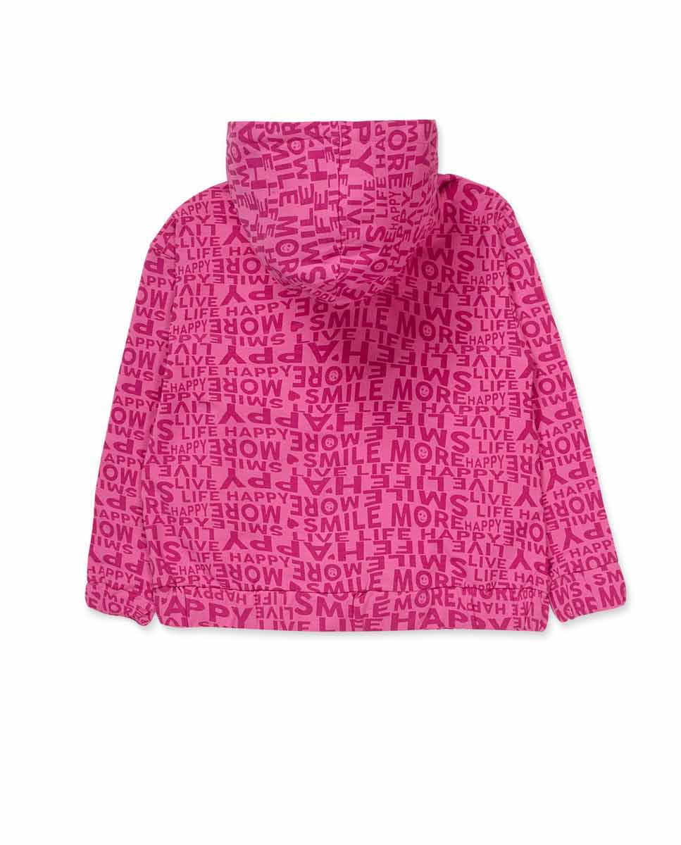 Chaqueta punto rosa niña The Happy World