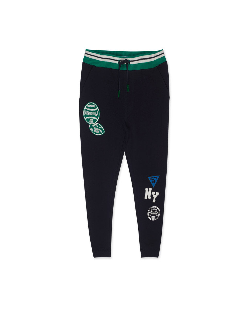 Pantalón punto azul de niño Varsity Club