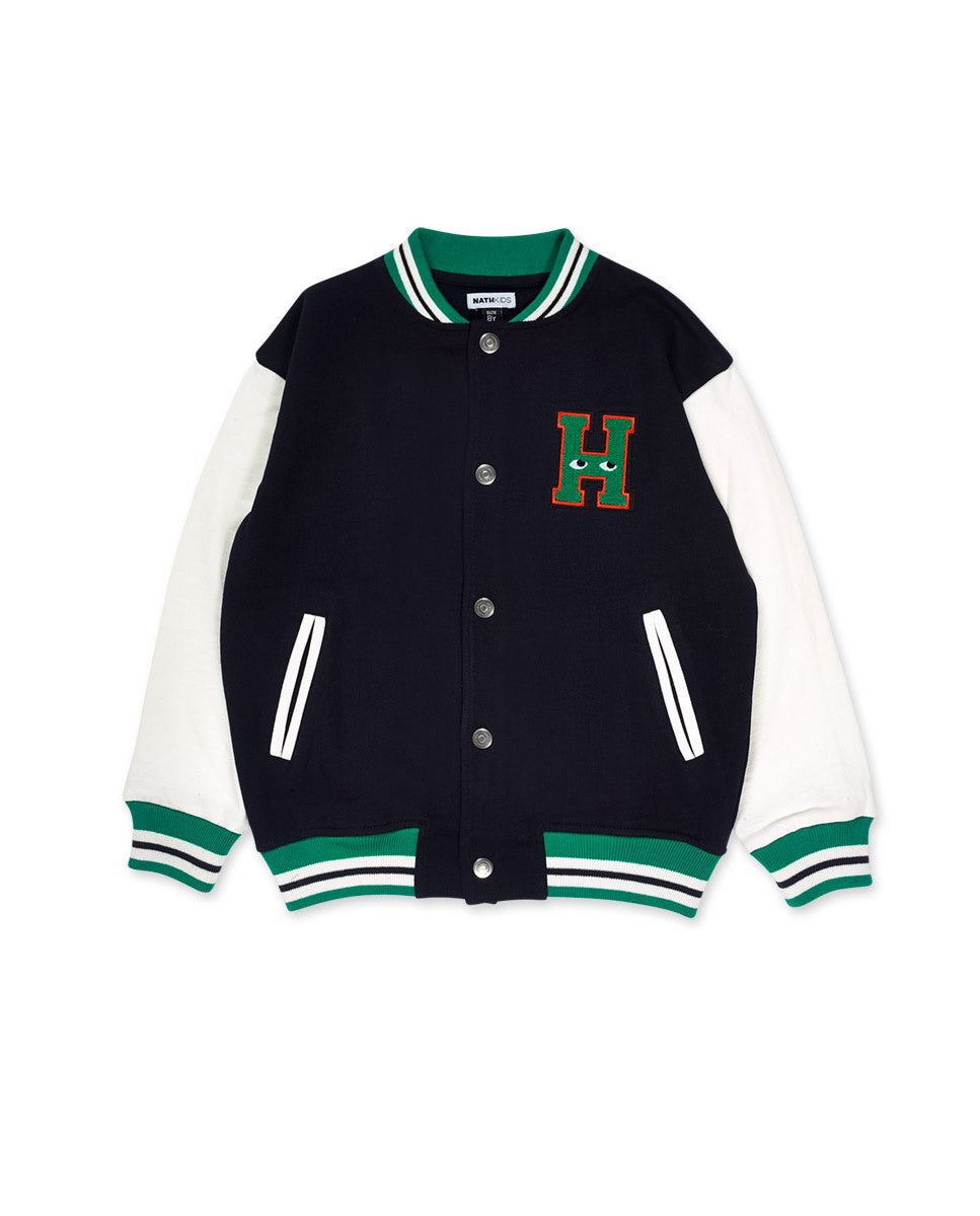 Chaqueta punto azul niño Varsity Club