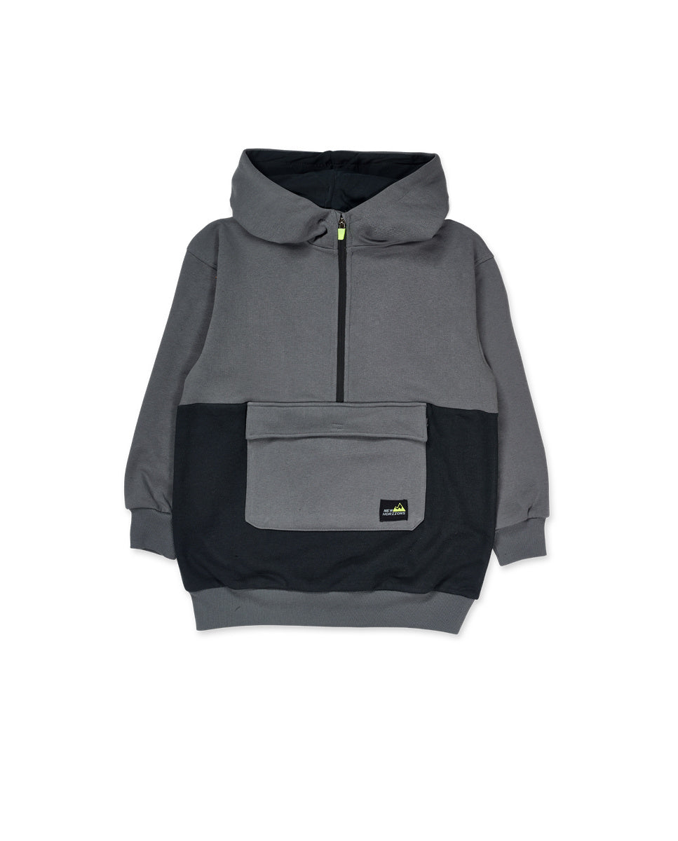 Sudadera punto gris niño New Horizons