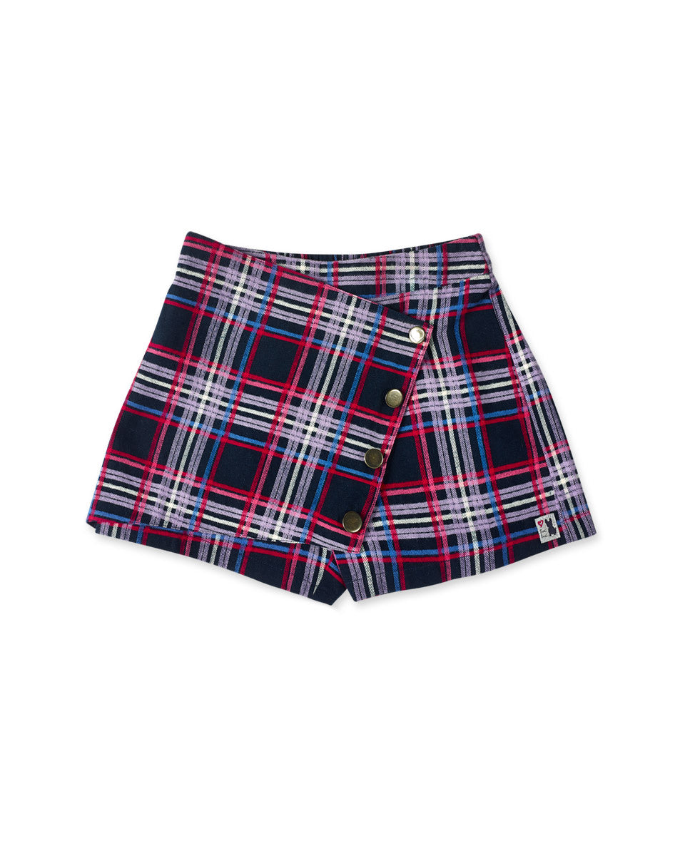 Falda franela cuadros niña Fav Things