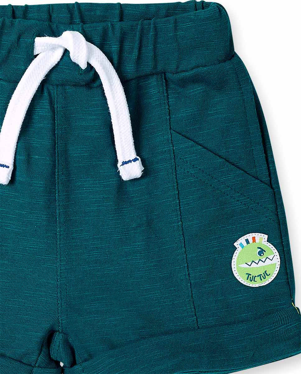 Bermuda punto verde niño Tropadelic