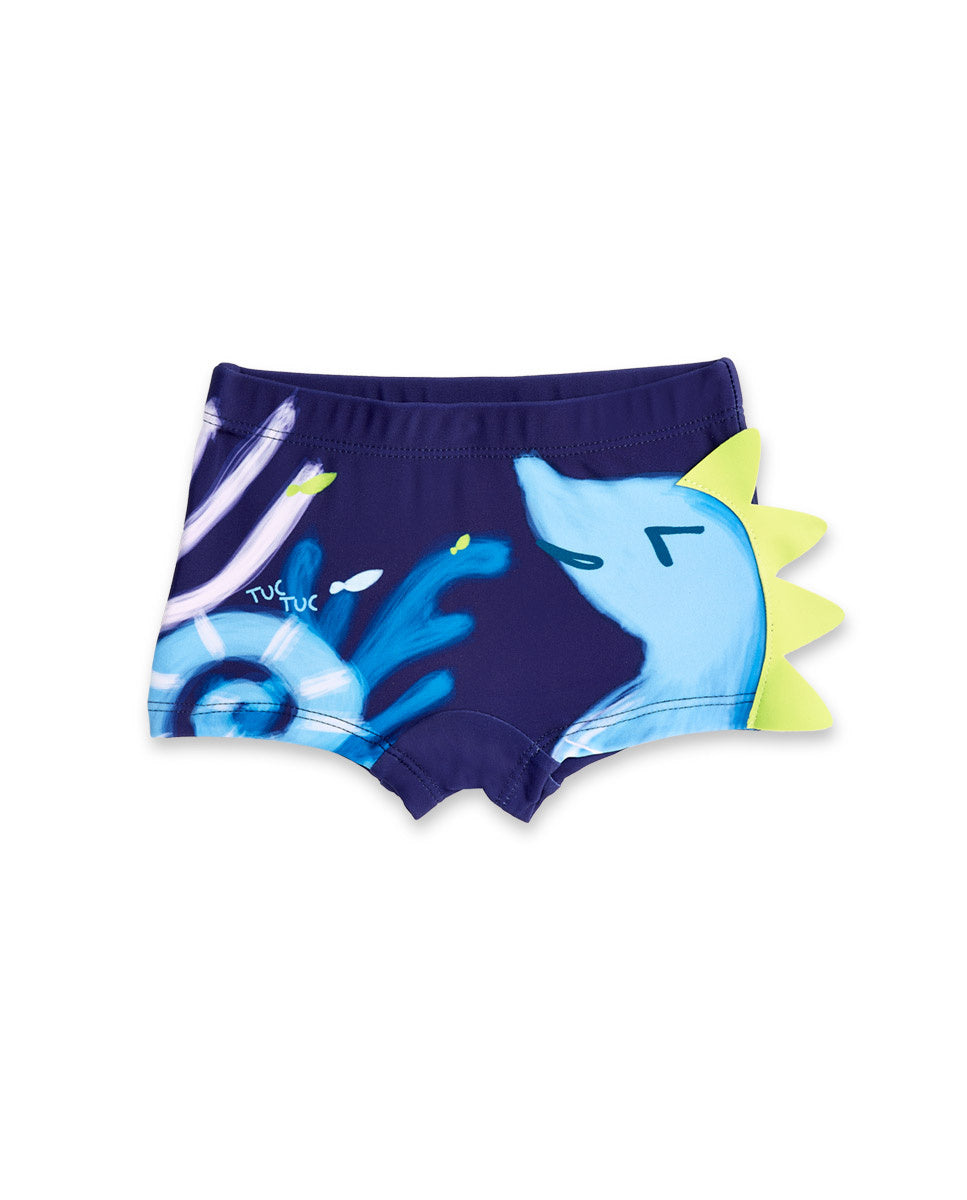 Bañador boxer azul niño Ocean Wonders