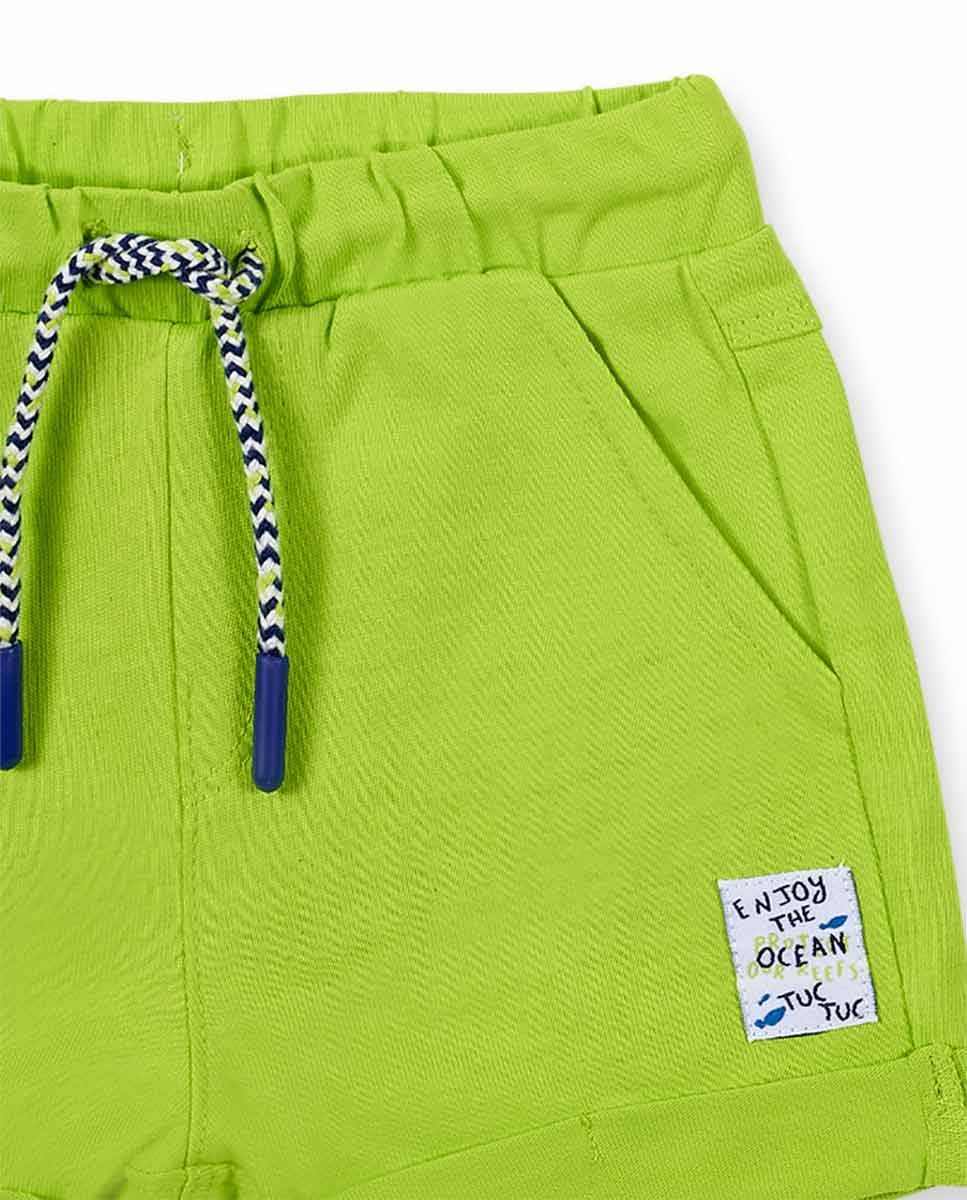 Conjunto punto azul verde niño Ocean Wonders