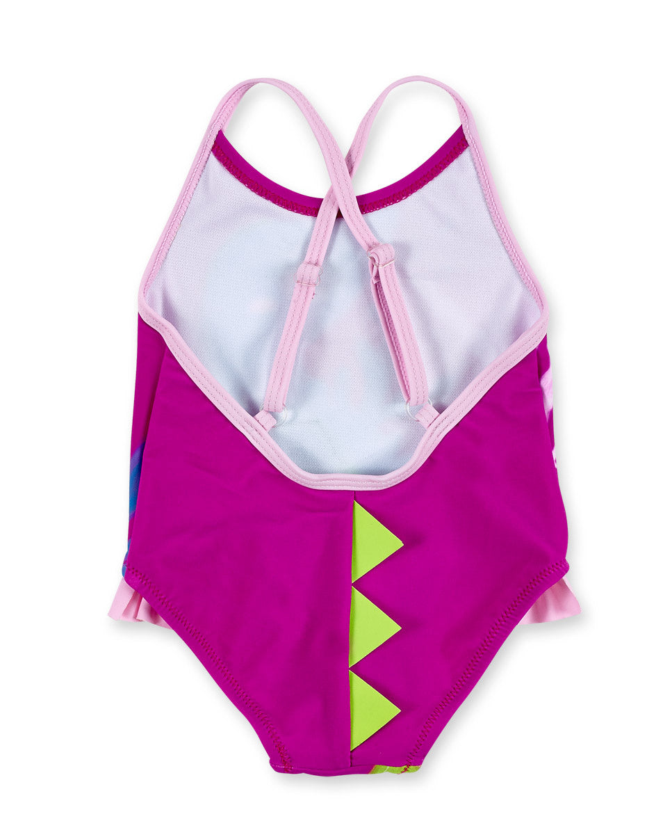 Bañador lila niña Ocean Wonders