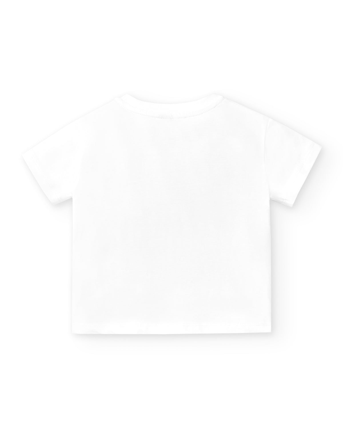 Camiseta punto blanco niña Creamy Ice