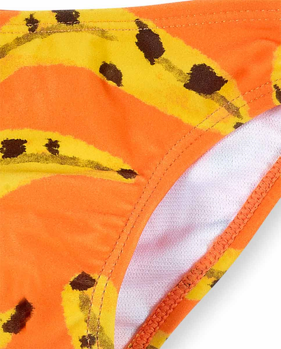 Bañador slip naranja niño Banana Records
