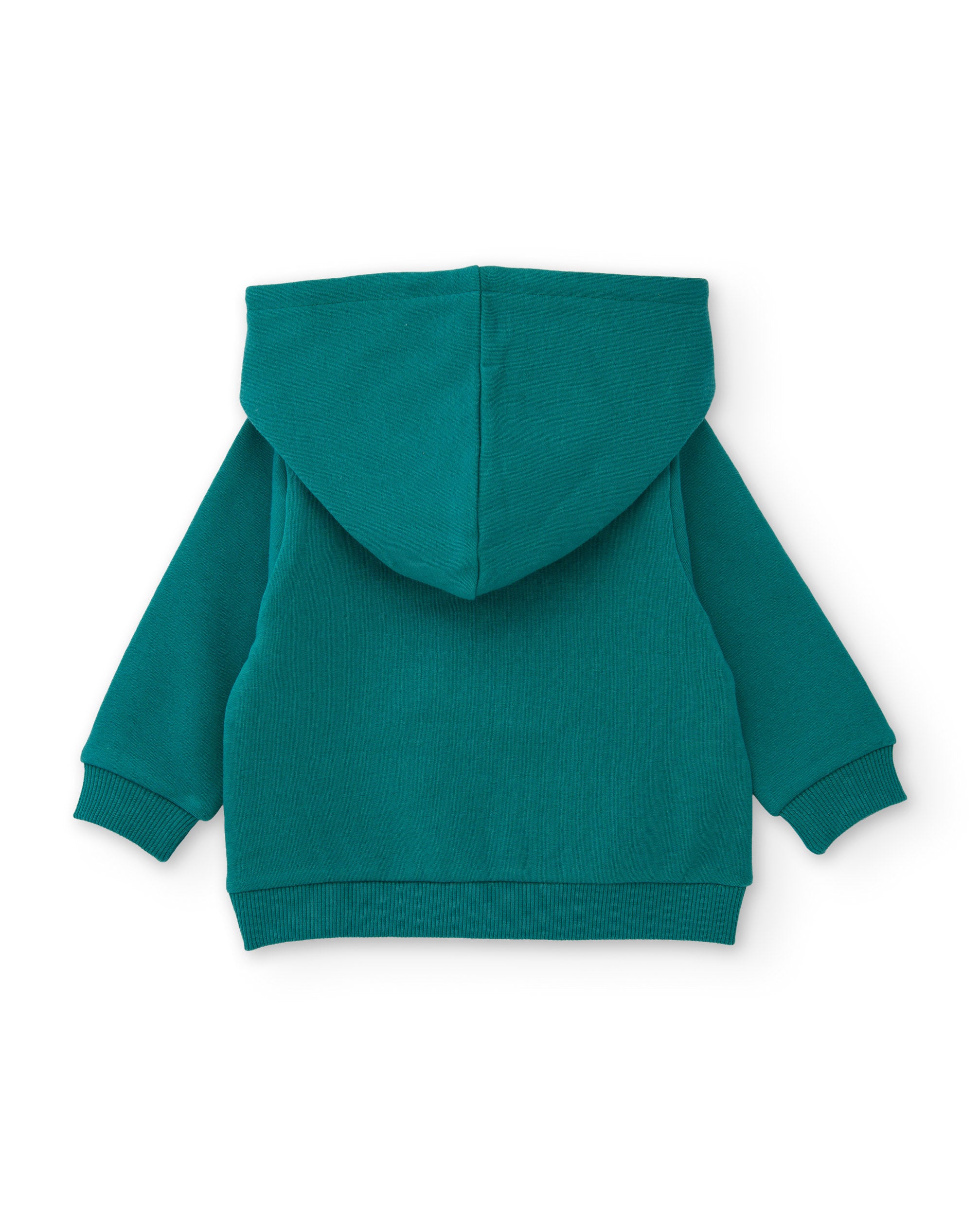 Conjunto de felpa de bebé con sudadera con capucha