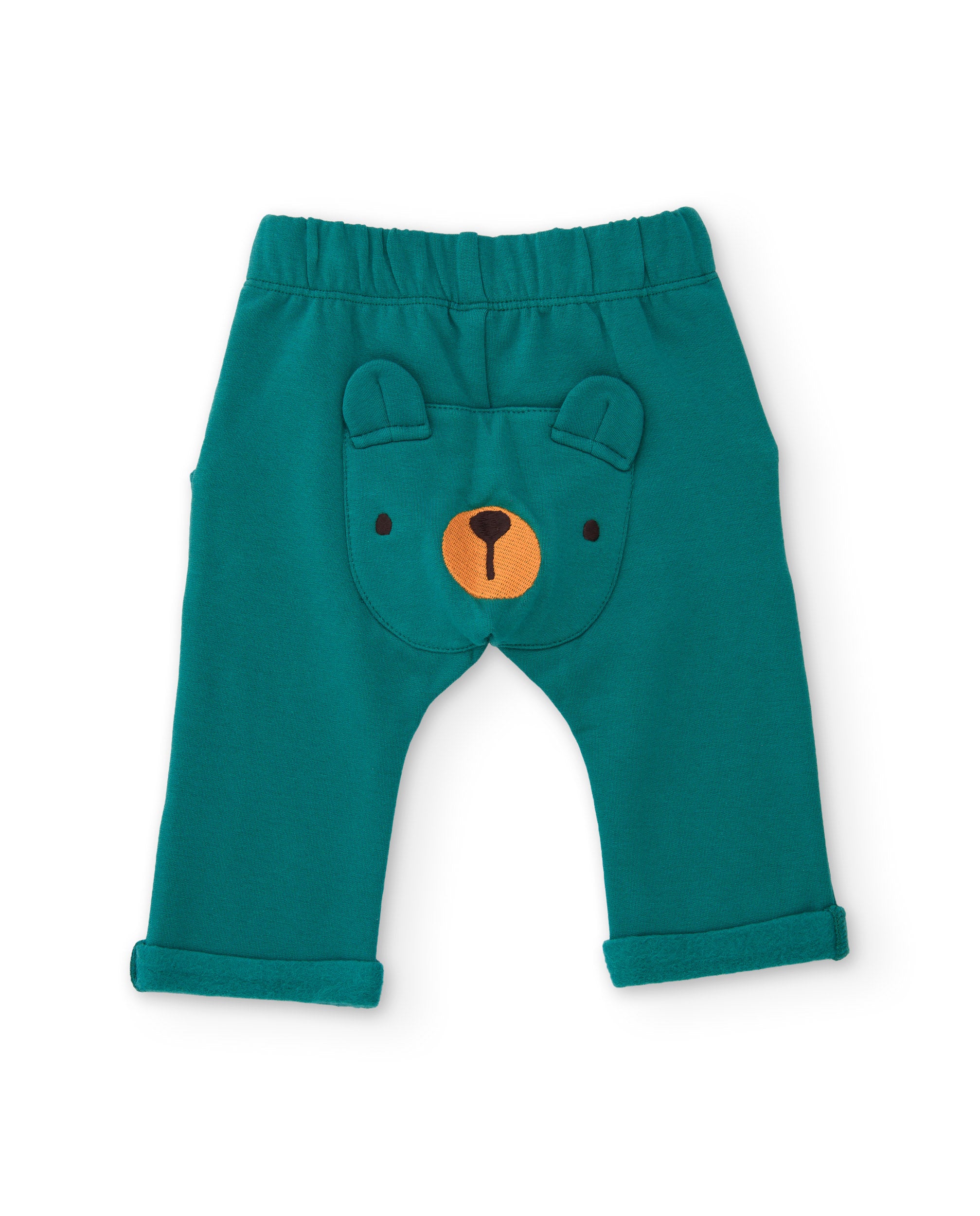 Conjunto de felpa de bebé con sudadera con capucha